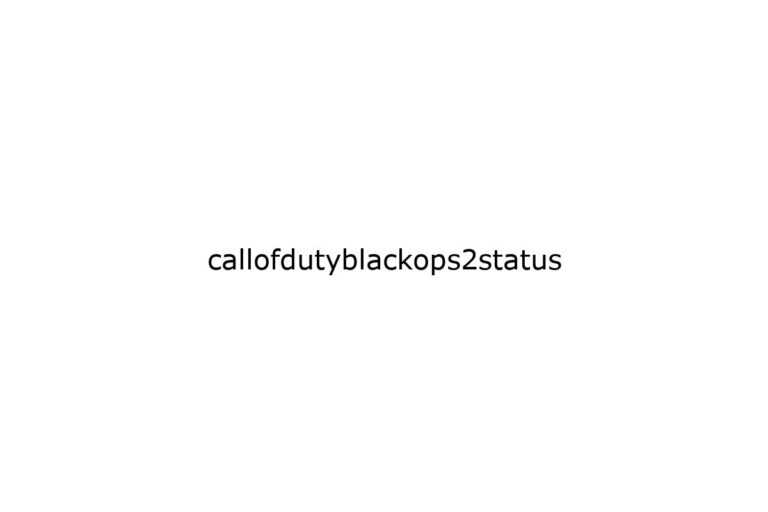 callofdutyblackops2status