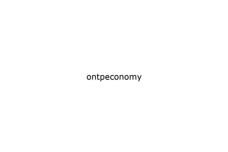 ontpeconomy