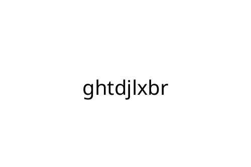 ghtdjlxbr
