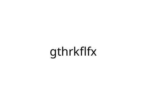 gthrkflfx