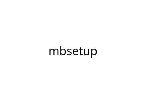 mbsetup