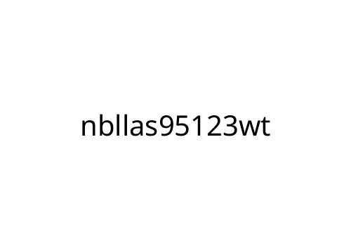 nbllas95123wt