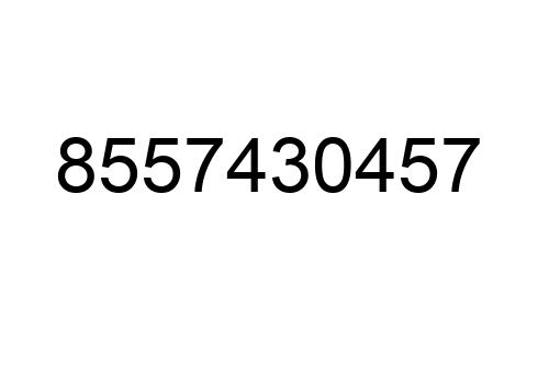 8557430457