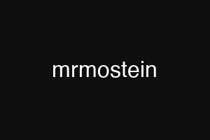 mrmostein