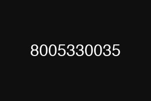 8005330035