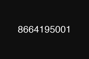 8664195001